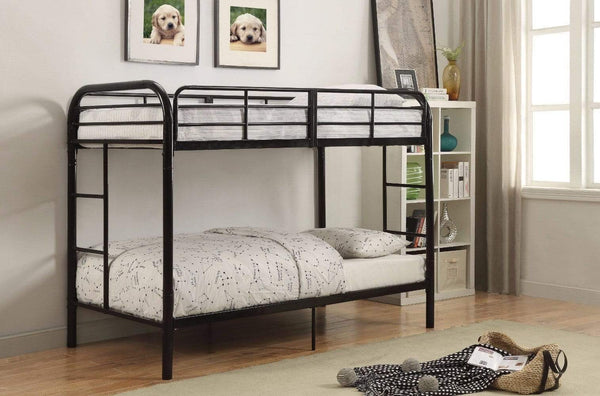 Thomas Twin/Twin Bunk Bed, Black