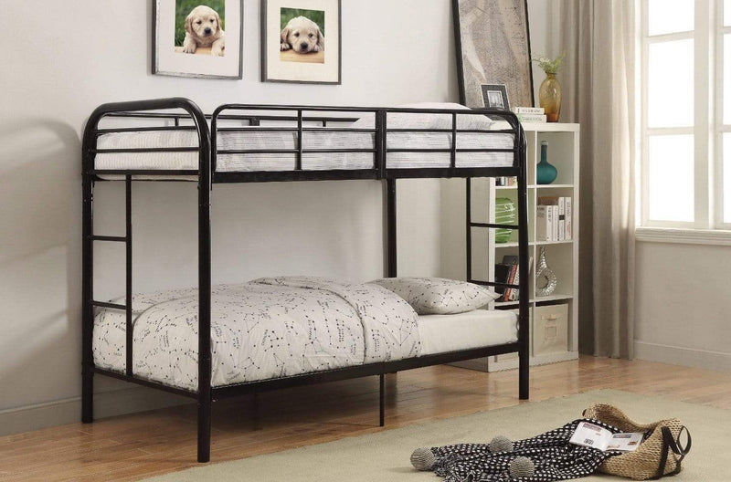 Thomas Twin/Twin Bunk Bed, Black