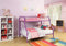 Tritan Twin/Full Bunk Bed, Purple