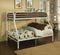 Tritan Twin/Full Bunk Bed, White