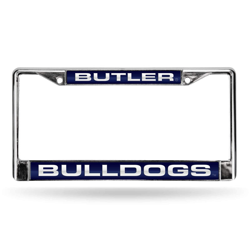 Ford License Plate Frame Butler Laser Chrome Frame