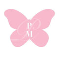 Butterfly Stickers Indigo Blue (Pack of 1)-Wedding Favor Stationery-Pastel Pink-JadeMoghul Inc.