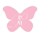 Butterfly Stickers Indigo Blue (Pack of 1)-Wedding Favor Stationery-Pastel Pink-JadeMoghul Inc.