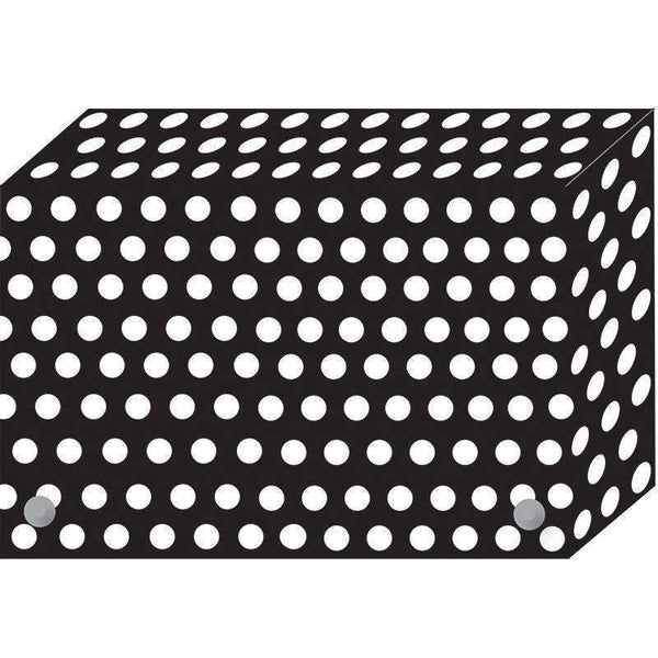 BW DOTS INDEX CARD BOXES 4X6IN-Supplies-JadeMoghul Inc.