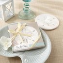 "By the Shore" Sand Dollar Coaster-Personalized Coasters-JadeMoghul Inc.