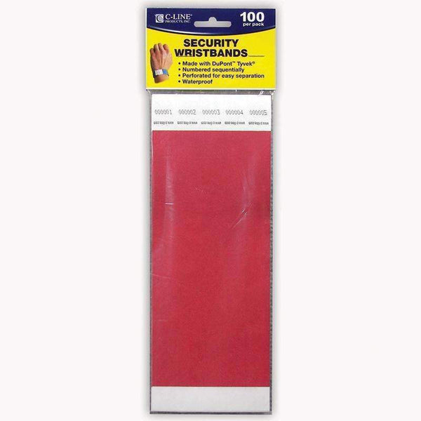 C LINE DUPONT TYVEK RED SECURITY-Supplies-JadeMoghul Inc.