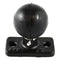 C Size RAM Mount 1" x 2" Rectangle Base w/1.5" Ball [RAM-202U-12] RAM Mounting Systems