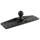 C Size RAM Mount RAM 3" x 11" Adapter w/1.5" Ball [RAM-137BU] RAM Mounting Systems