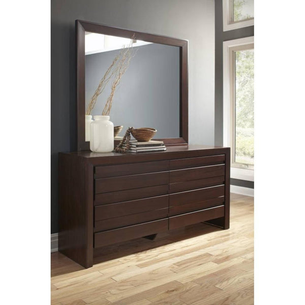 Cabinets and storage chests Spacious Drawers Wooden Dresser in Transitional Style, Brown Benzara