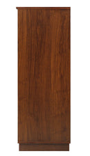 Cabinets Bar Cabinet - 24" X 20" X 52" Walnut Mdf Wine Cabinet HomeRoots