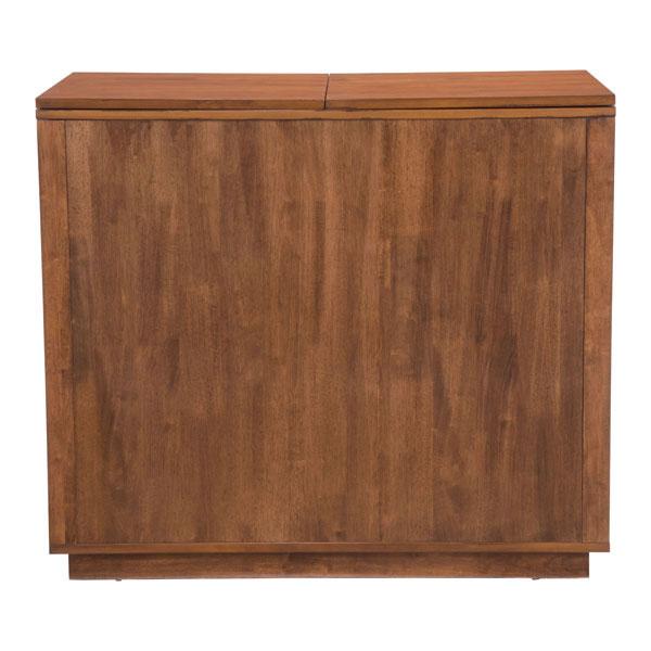 Cabinets Bar Cabinet - 82.5" X 20" X 36.5" Walnut Rubber Bar Cabinet HomeRoots