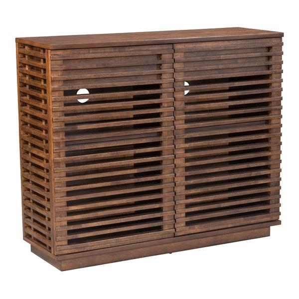Cabinets Cabinet - 41.6" X 14" X 35.1" Scandinavian In Design Solid Fir Cabinet HomeRoots