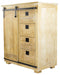 Cabinets Cabinets To Go - 35'.5" X 19" X 41'.25" Rustic Wood MDF, Wood, Iron Accent Cabinet with a Door and Drawers HomeRoots