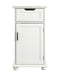 Cabinets Display Cabinet - 16" X 13" X 30" White Alluring Cabinet HomeRoots