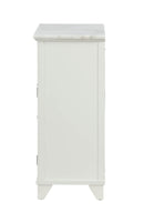 Cabinets Display Cabinet - 16" X 13" X 30" White Cabinet HomeRoots