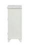 Cabinets Display Cabinet - 16" X 13" X 30" White Cabinet HomeRoots