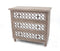 Cabinets Drawer Cabinet - 15.75" x 34" x 31.5" Brown, Country Cottage, 3 Drawers - Cabinet HomeRoots