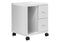 Cabinets Drawer Cabinet - 17'.75" x 17'.75" x 23" White, Particle Board, Hollow-Core, 2 Drawers - Office Cabinet HomeRoots