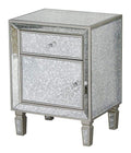 Cabinets Ikea Cabinets - 19'.3" X 15'.7" X 25'.8" Champagne MDF, Wood, Mirrored Glass Accent Cabinet with a Drawer and Door and a Formal Mirror Frame HomeRoots