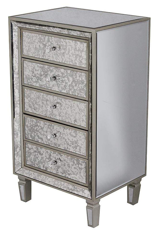 Cabinets Ikea Cabinets - 20" X 15'.7" X 35'.8" Champagne MDF, Wood, Mirrored Glass Accent Cabinet with Drawers and a Formal Mirror Trim HomeRoots