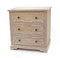 Cabinets Wooden Cabinet - 16" x 32" x 32" Natural, 3 Drawer, Rustic, White-Washed Wood - Cabinet HomeRoots