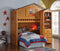 Cabinets Wooden Cabinet - 24" X 14" X 78" Rustic Oak Bookcase Cabinet HomeRoots