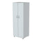 Cabinets Wooden Cabinet - 66.1" White Melamine and Engineered Wood Storage Cabinet HomeRoots