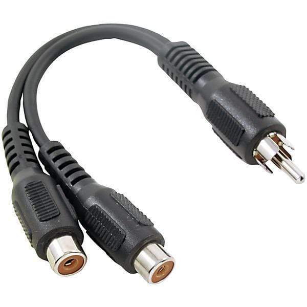 Cables, Connectors & Accessories RCA Y-Adapter (1 Male to 2 Females) Petra Industries
