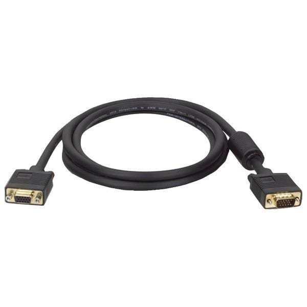 SVGA High-Resolution Coaxial Monitor Extension Cable with RGB Coaxial (10ft)