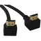 Ultra HD Right-Angle High-Speed HDMI(R) Gold Cable, 6ft