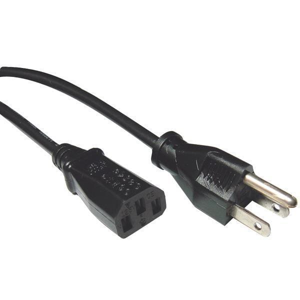 Universal Replacement Power Cord for Computer Electronics, 6ft