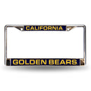 Mercedes Benz License Plate Frame Cal Berkeley Blue Laser Chrome Frame