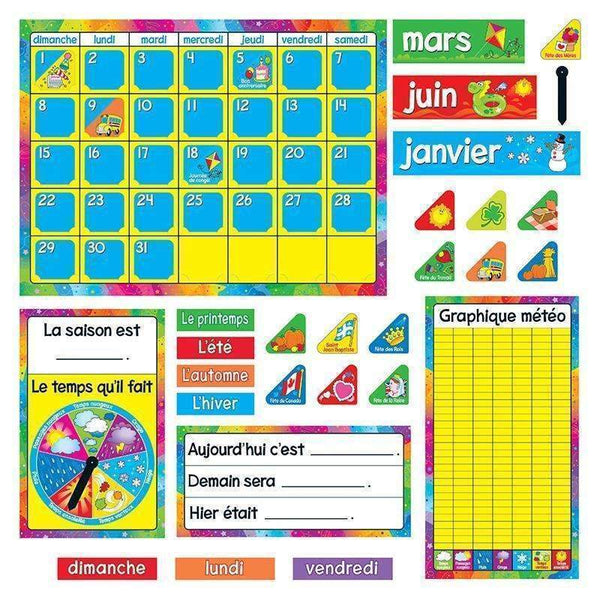 CALENDRIER ANNUEL BBS-Learning Materials-JadeMoghul Inc.