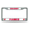 License Plate Frames Calgary Flames Chrome Frame