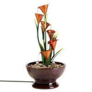 Cheap Home Decor Calla Lily Water Fountain (Incl. Pump)