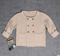 Campure Baby Boys Girl Knitted Sweater New 2017 Boys Sweaters Clothing Autumn Baby Wear Brand Kids Boy Winter Cardigan Sweaters-Beige-12M-JadeMoghul Inc.