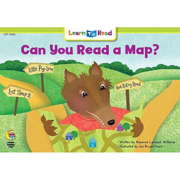 CAN YOU READ A MAP LEARN TO READ-Learning Materials-JadeMoghul Inc.