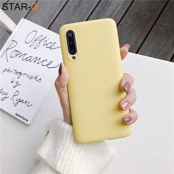 candy color silicone phone case for samsung galaxy a50 a70 a30 a40 a20 a10 galaxi a51 a71 a20e m30s a7 2018 matte soft tpu cases AExp