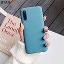 candy color silicone phone case for samsung galaxy a50 a70 a30 a40 a20 a10 galaxi a51 a71 a20e m30s a7 2018 matte soft tpu cases AExp