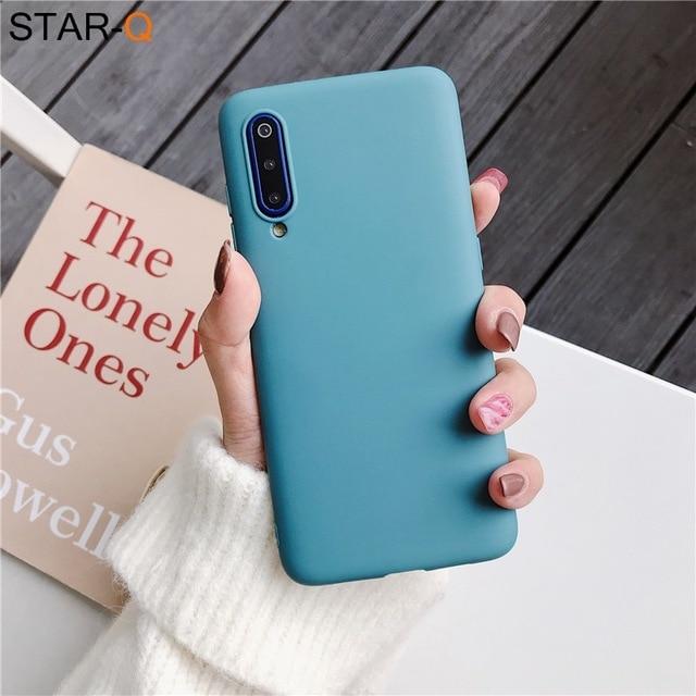 candy color silicone phone case for samsung galaxy a50 a70 a30 a40 a20 a10 galaxi a51 a71 a20e m30s a7 2018 matte soft tpu cases AExp