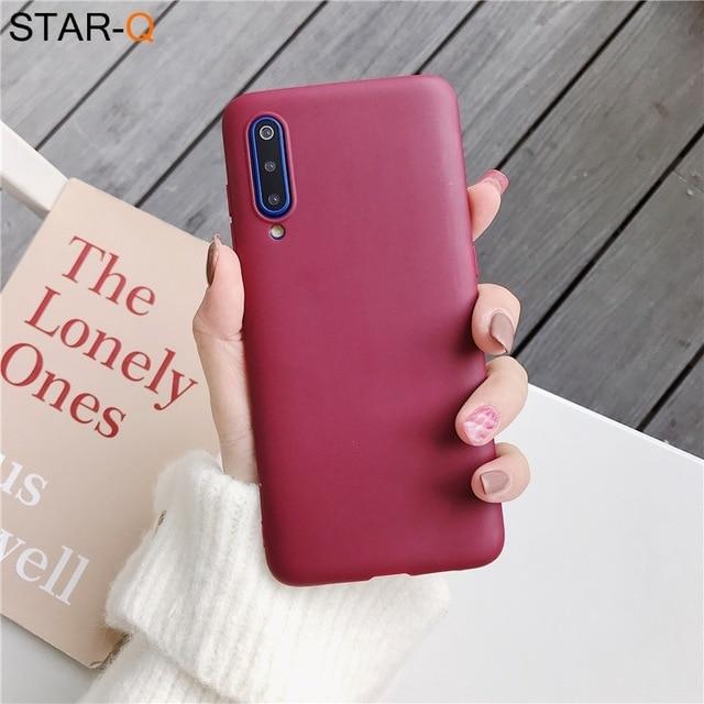 candy color silicone phone case for samsung galaxy a50 a70 a30 a40 a20 a10 galaxi a51 a71 a20e m30s a7 2018 matte soft tpu cases AExp