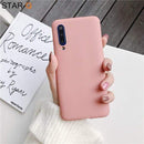 candy color silicone phone case for samsung galaxy a50 a70 a30 a40 a20 a10 galaxi a51 a71 a20e m30s a7 2018 matte soft tpu cases AExp