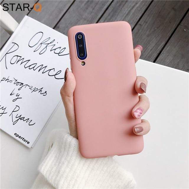 candy color silicone phone case for samsung galaxy a50 a70 a30 a40 a20 a10 galaxi a51 a71 a20e m30s a7 2018 matte soft tpu cases AExp