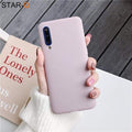candy color silicone phone case for samsung galaxy a50 a70 a30 a40 a20 a10 galaxi a51 a71 a20e m30s a7 2018 matte soft tpu cases JadeMoghul Inc. 