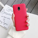 candy color silicone phone case for samsung galaxy j7 pro j5 j3 2017 2016 2015 a6 a8 j8 j6 j4 plus 2018 matte soft tpu cover AExp