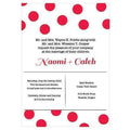Candy Colorful Invitation Sea Blue (Pack of 1)-Invitations & Stationery Essentials-Red-JadeMoghul Inc.