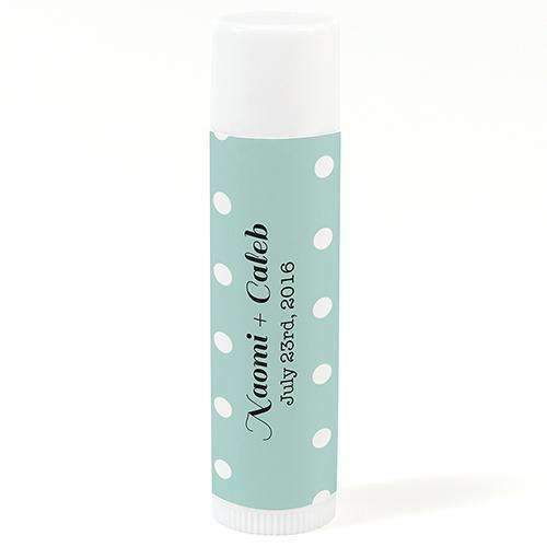 Candy Colorful Personalized Lip Balm Sea Blue (Pack of 12)-Popular Wedding Favors-Red-JadeMoghul Inc.