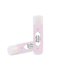 "Candy Stripe" Personalized Lip Balm Bright Purple (Pack of 12)-Popular Wedding Favors-Red-JadeMoghul Inc.