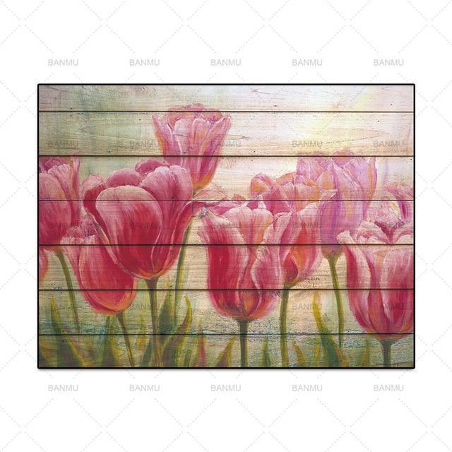 Canvas painting Wall Art Pictures home decor prints on Flowers and butterflies Wall poster decoration for living room no frame-20cmX30cmX1Pc-GWP0354-JadeMoghul Inc.