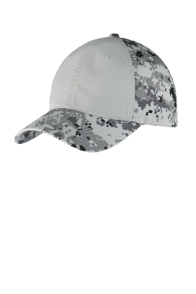 Caps Port Authority Colorblock Digital Ripstop Camouflage Cap. C926 Port Authority